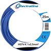 Electraline 15162 Cavo Unipolare N07V-K, Sezione 1x2.5 mm, 25 mt, Blu