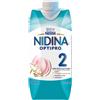 NESTLE' ITALIANA SpA Nestlé - Nidina 2 Optipro Liquido Latte Di Proseguimento 500ml - Alimentazione per bebè da 6 a 12 mesi