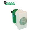 Wolf Safety - Sensore infrarossi JOLLY 12V incasso compatibile ABB chiara - W-JM-BC
