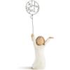 Willow Tree 26164 Figurina Compleanno della Figlia, Resina, Design di Susan Lordi, 16 cm