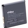 vhbw Li-Ioni Batteria 1100mAh (3.7V) compatibile con Cellulare telefono Smartphone NOKIA 6288, 9300, 9300i, N73, N73 Music Edition, N77 sostituisce BP-6M, BP-6M-S.