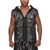 LEONE SMANICATO DA RING CAMOBLACK con Cappuccio