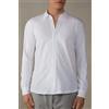 Intimissimi Camicia Manica Lunga In Cotone Fiammato Bianco