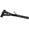 Julius-K9 162BG-HS-0 Cinta Anteriore ad Y con Anello per Pettorina, Nero