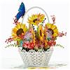 CUT POPUP.COM CUTPOPUP Sunflowers Biglietto Auguri Compleanno, Biglietto Festa Della Mamma, Biglietti Auguri, Pop Up, Biglietti Anniversario IT