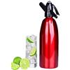 1 Litro Di Soda Sifone Bottiglia, Soda Sifone Seltz Cocktail Barista  Acciaio Inossidabile, Produzione Di Soda Gassata Acqua Frizzante Per Succhi  Di Bevande Cocktail (red) : : Casa e cucina