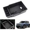 GAFAT Compatibile con Jeep Renegade 2015-2024 2025 Contenitore per Console Centrale, Renegade 2023 Organizer per Braccioli, Vano Portaoggetti, Renegade Accessori (Nero)