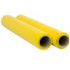 OFITURIA Pellicola per imballaggio 50 cm di larghezza e stirabile fino a 300 metri di lunghezza - Rotolo di pellicola elastica manuale per imballaggio industriale (giallo, 2)