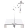 SELETTI lampada da tavolo SPARROW con pinza - 15312