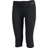 Joma L Pantaloni Pirata Latino II, Nero, L Unisex-Adulto