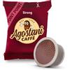 Agostani 100 cialde caffè agostani strong compatibili lavazza espresso point