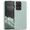 kwmobile Cover per OnePlus Nord 2T 5G Custodia - Back Case per Smartphone in Silicone TPU - Protezione Gommata - menta freddo