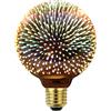 TIANFAN Lampadina Edison 3D Fuochi D'artificio Lampadina Led 4W 220-240V E27 Decorativa Speciale (G95)