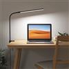 Lepro Lampada da Scrivania LED con Morsetto, Lampada da Tavolo con 3 Modalità, 10 Livelli di Luminosità, Luce Scrivania Dimmerabile e Protezione degli Occhi per Lettura, Studio, Ufficio, Nero