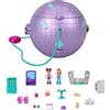 Polly Pocket Double Play - Cofanetto Pattinaggio - Set 2 in 1 Pattinaggio in Discoteca - 2 Bambole - 15 Accessori - Regalo per Bambini 4+ Anni, HCG24