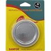 Sanfor Guarnizioni gomma + filtro per caffettiera italiana, 9 tazze, gomma bianca, alluminio, 82 x 65 x 8 mm, 87026
