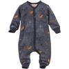 People Wear Organic Tutina intera in cotone bio Artico - col. blu fumo