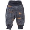 People Wear Organic Pantalone morbido in cotone bio Artico - col. blu fumo