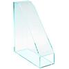 OSCO 3244A-GL Glass Look Acrylic Magazine Rack