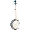 Ortega Guitars Serie Falcon Banjo, con Custodia Morbida, Blu Trasparente