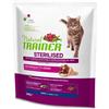 Natural Trainer Adult Sterilised con Prosciutto Crudo - 300 gr Croccantini per gatti