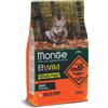 Monge BWild Grain Free Adult All Breeds Anatra e Patate - 2,5 kg Croccantini per cani