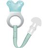 MAM Mini Cooler & Clip, Dentaruolo Rinfrescante e Clip, Massaggiagengive, Azzurro