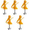 EMSea 5 Clip A Vite Per Cofano Motore Compatibili Con Mercedes Compatibili Con Benz Smart Cabrio Fortwo Roadster 450 451 452