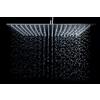 krobec Soffione doccia quadrato Krobec da 12 pollici/30 * 30 cm, soffione doccia a pioggia, soffione doccia in acciaio inossidabile, acciaio inossidabile 304, girevole a 360°, facile da installare e pulire.