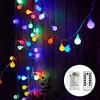 Ligarko Luci delle Fate a Batteria, 7M 60 LED Luci di Globo con 8 Modalità di Illuminazione, Luci delle Fate Impermeabili a Batteria per Interno, Esterno, Natale (Multi-Colorato)