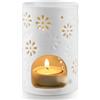 WD&CD Bruciatore di Oli Essenziali, Brucia Essenze Ceramica con Portacandele, Aroma Lamp Porcellana Portacandele Decorazione, Diffusore di Oli Essenziali per Casa Camera da Letto/Decorazione/Yoga