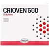 OMEGA PHARMA SRL Crioven 500 - Integratore di Diosmina per Microcircolo - 16 Bustine