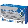 NAMED SRL Sedanam Notte - Integratore per Favorire il Sonno - 30 Compresse