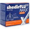 SHEDIR PHARMA SRL UNIPERSONALE Shedirflu 600 Naxx Arancia - Integratore per Vie Respiratorie - 18 Bustine