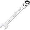Draper 52021 Chiave a cricchetto metrica con testa flessibile, 19 mm, blu