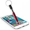 Penna con gommino touch e anello portachiavi Boot personalizzate o neutre
