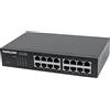 intellinet 16-Port Gigabit Ethernet Switch 16-Port RJ45 10/100/1000 Mbps IEEE 802.3az Energy Efficient Ethernet Desktop 19 Rackmount (Euro 2-Pin Plug)