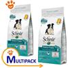 Schesir Dog Medium Puppy Mantenimento Pollo - Multipack [PREZZO A CONFEZIONE] Sacco da 12 kg