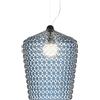 Kartell Kabuki Lampada a Sospensione E27, Azzurro, 50 x 73 cm