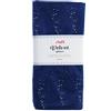 Tessuto Velluto Blu con Glitter argento