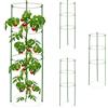 Sostegno per Piante Rampicanti in Vaso, Supporto per Piante in Metallo Nero  Stabile Gabbie Pomodori, per Interno Esterno Garden Balcone Terrazza :  : Giardino e giardinaggio