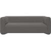 GEMITEX COPRIDIVANO FLEXY 3 POSTI GRIGIO MADE IN ITALY UNIVERSALE BIELASTICO CON BASTONCINI TENDITESSUTO
