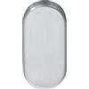 ECO-H2O Eco Rosetta cieca BL (copertura cieca), 70 x 33 x 7 mm, avvitata nascosta, rosetta di protezione in acciaio inox, piccola