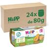 HiPP - Omogeneizzato di Verdure Biologico per Neonati, Gusto Zucca, Senza glutine, Senza Sali e Aromi Aggiunti, 24 Vasetti da 80 g