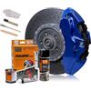 Foliatec Kit di Vernice Pinze Freno - Performance azzurro lucido - 3 Componenti