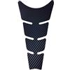 4R Quattroerre.it 18190 Paraserbatoio Tank Pad Adesivo Flat per Moto Slim, Carbon Easy Wrap