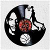 Genérico Orologio Grande Il Miglior Giocatore di Basket di Tutti i Tempi Decorazione Della Parete del Disco in Vinile