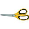 ARCOS Forbici da Cucina in Acciaio Inossidabile - Professionali per Tagliare Tutti i Tipi di Alimenti, Manico in Polipropilene e Lama da 220 mm - Giallo e Nero, Serie Prochef