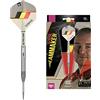 Target Darts Dimitri Van den Bergh Dream Maker G1 90% tungsteno Swiss Point Set di Freccette con Punta in Acciaio, Unisex, Sabbia, Nero, Giallo e Rosso, 21 g