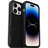 OtterBox Cover per iPhone 14 PRO Commuter, Resistente a Shock e Cadute, Testata 3X vs Le Norme Anti Caduta Mil-Std 810G, Protezione antimicrobica, Nero, Senza Retail Package